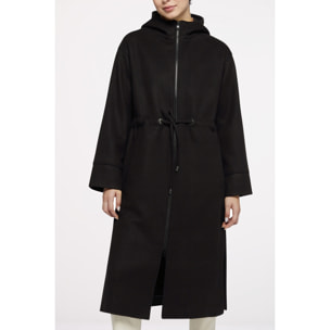 Abrigos Mujer de la marca GEOX  modelo W DORALEA LONG COAT Black