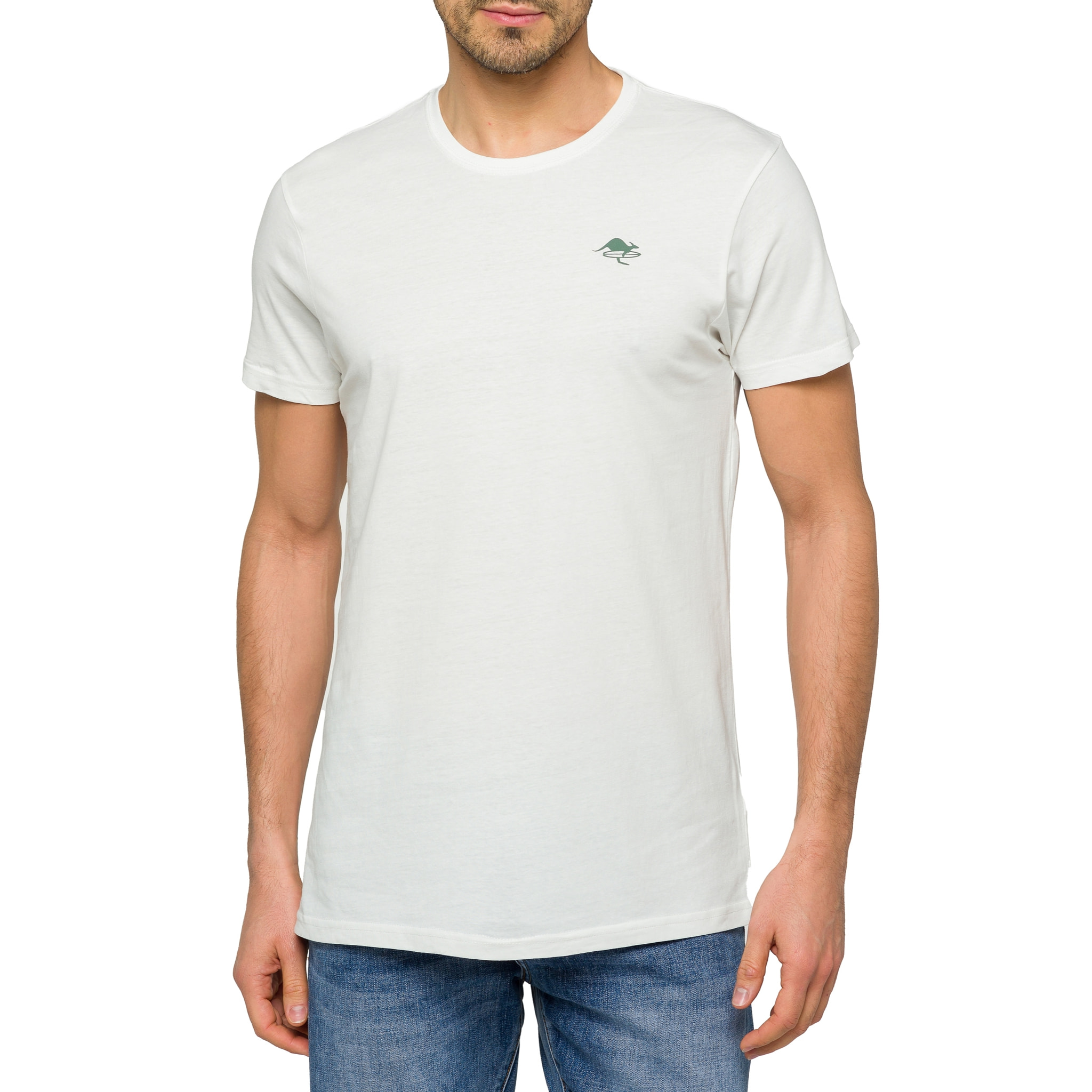 T-shirt in cotone 150 gr Hot Buttered Lizard Bianco