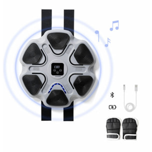 Machine de Boxe Musicale Rechargeable Beatfist InnovaGoods