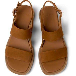 Sandalias - CAMPER Dana - Marron - Cuero nobuk