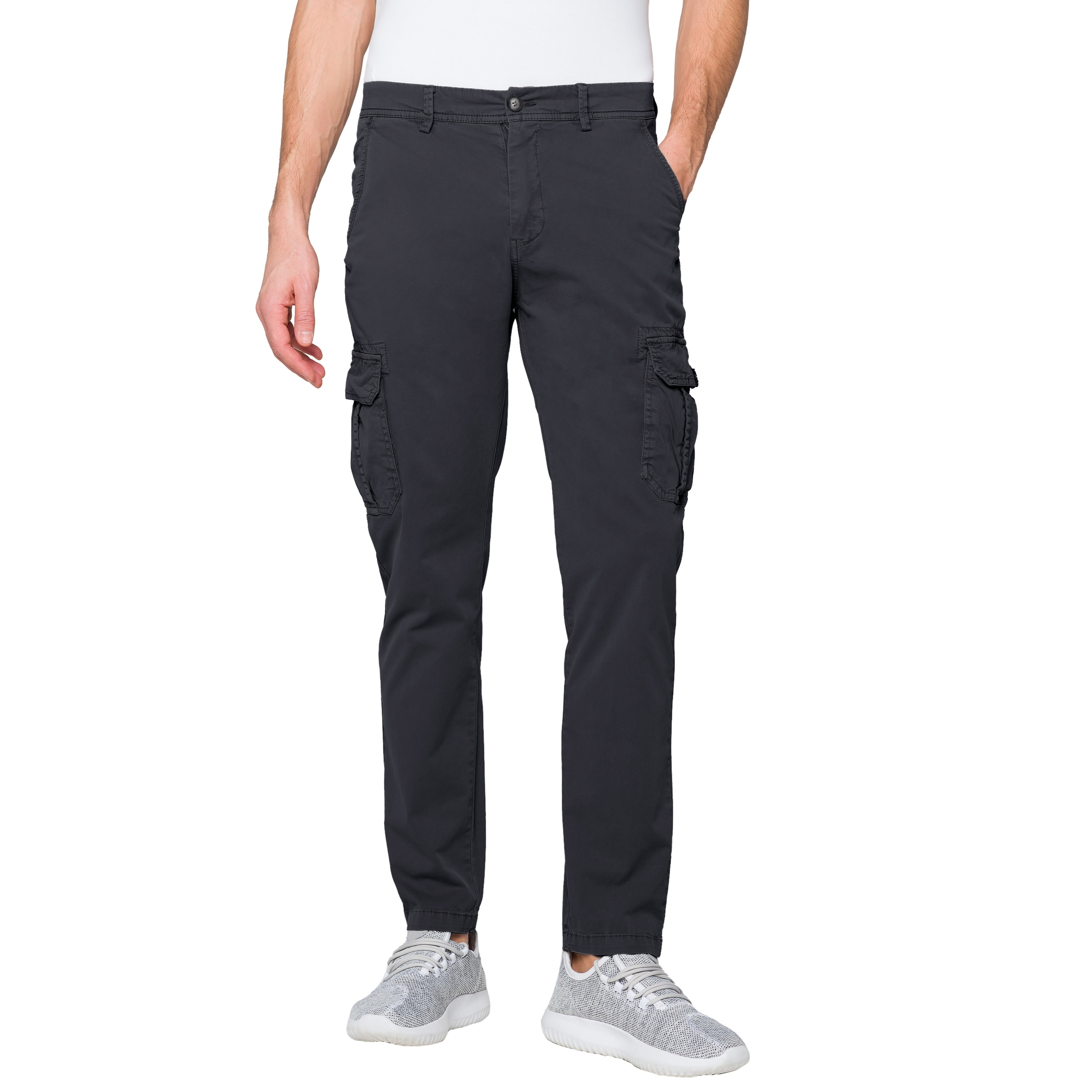 Pantalone Hot Buttered cargo Birrabeen Grigio scuro