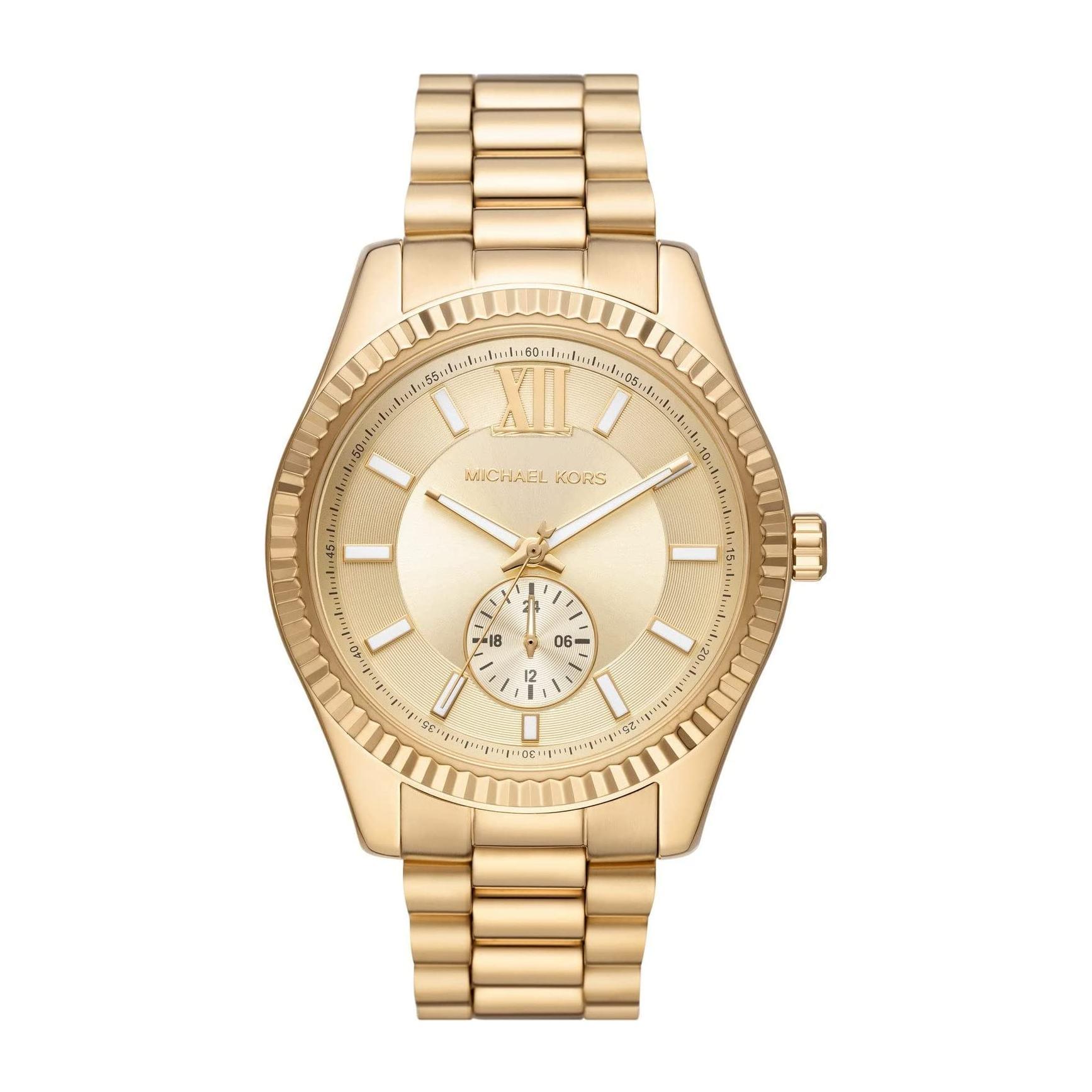 Orologio Michael Kors LEXINGTON Acciaio Gold