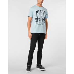 PHILIPP PLEIN T-Shirt Round Neck D AZUR