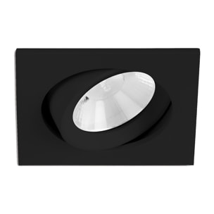 Ledsc4 LedsC4 Downlight LED Ajustable Negro - Iluminación Interior/Exterior Eficiente y Versátil, 2700K-4000K, 5W-40W, Alta Calidad y Fácil Instalación