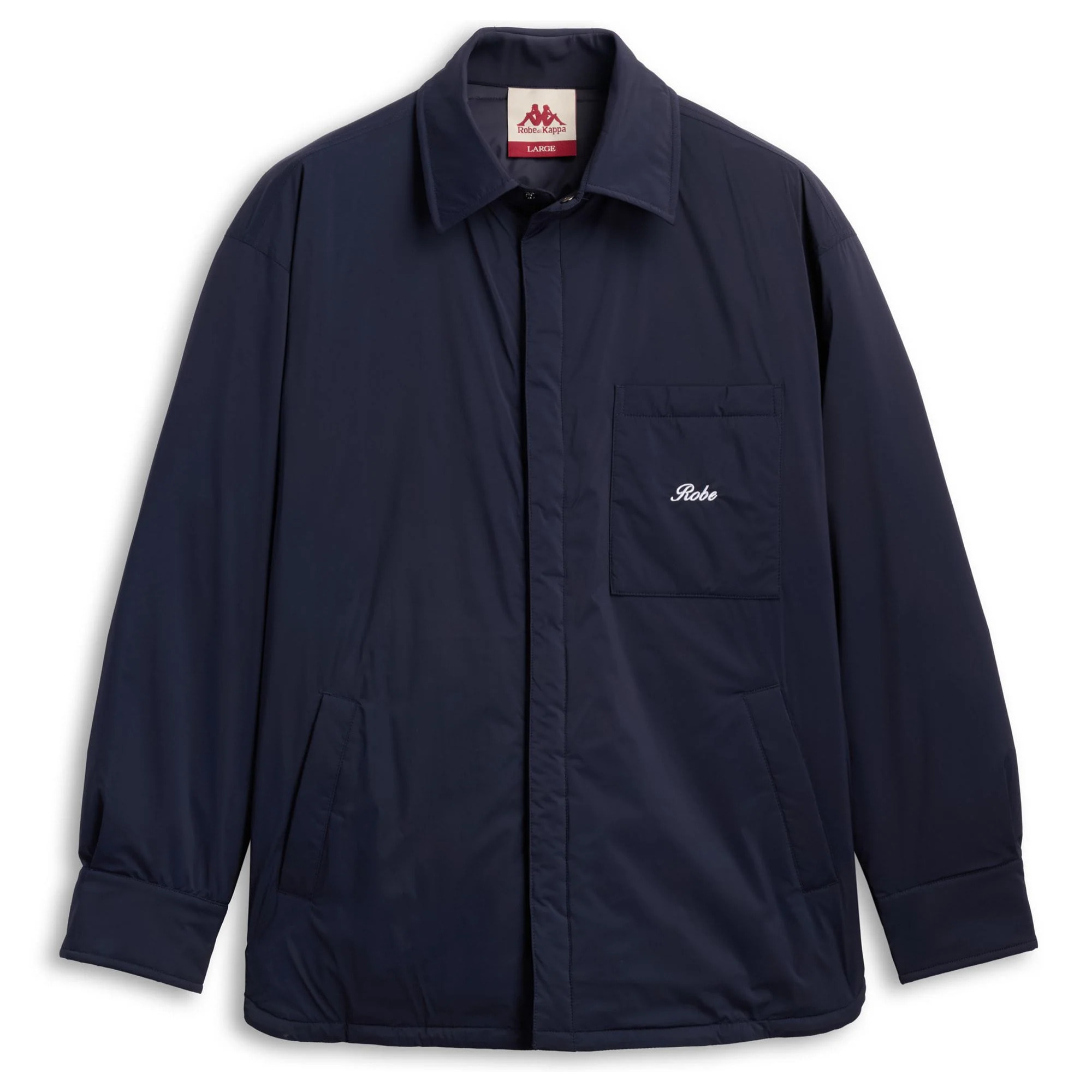 Kappa - Overshirt Uomo Blu - Robe Giovani Maputo