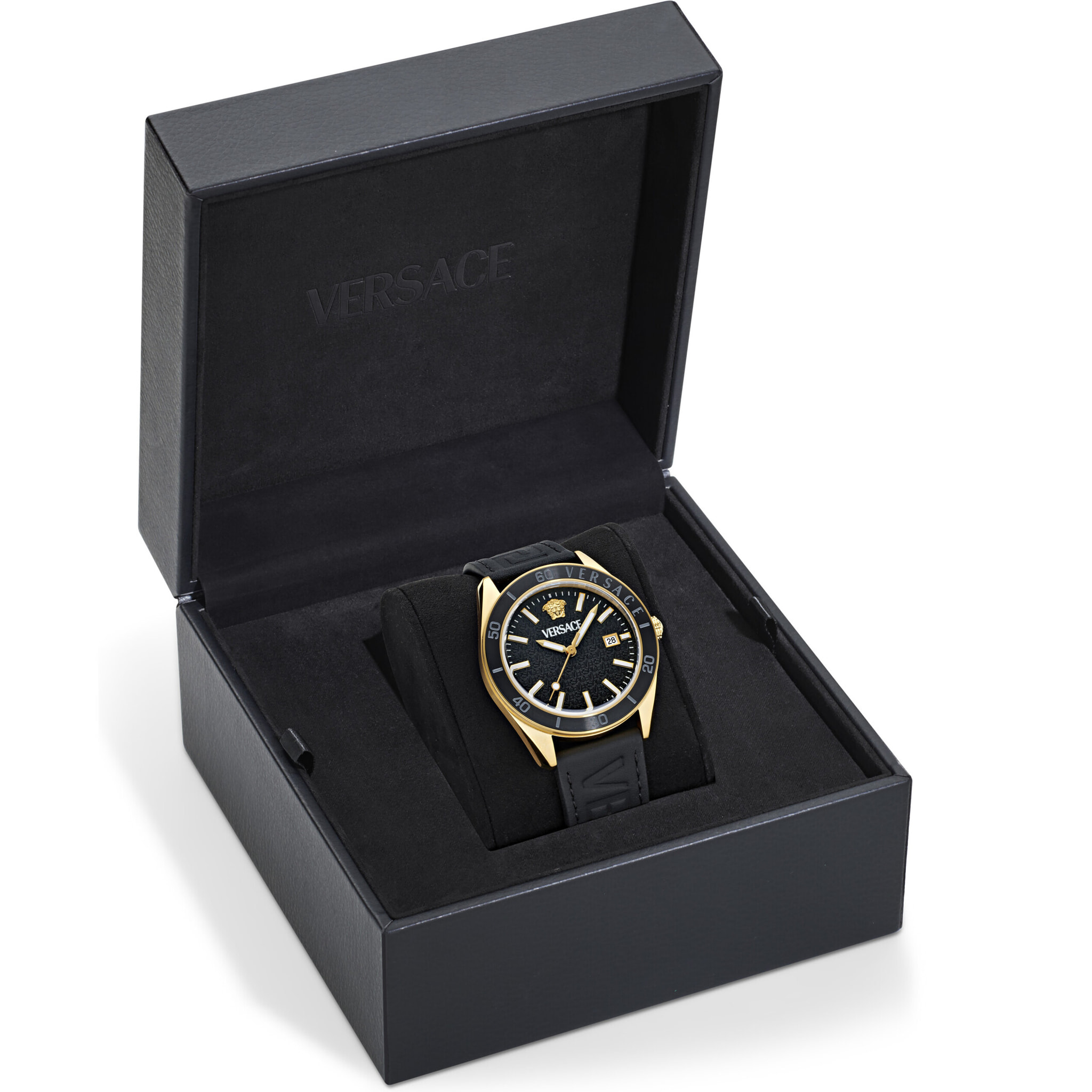 Versace Reloj Analógico De Cuarzo Timeless.v.dome(Wc-8E)