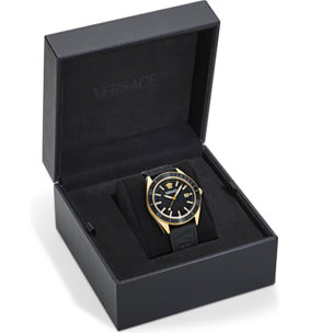 Versace Reloj Analógico De Cuarzo Timeless.v.dome(Wc-8E)