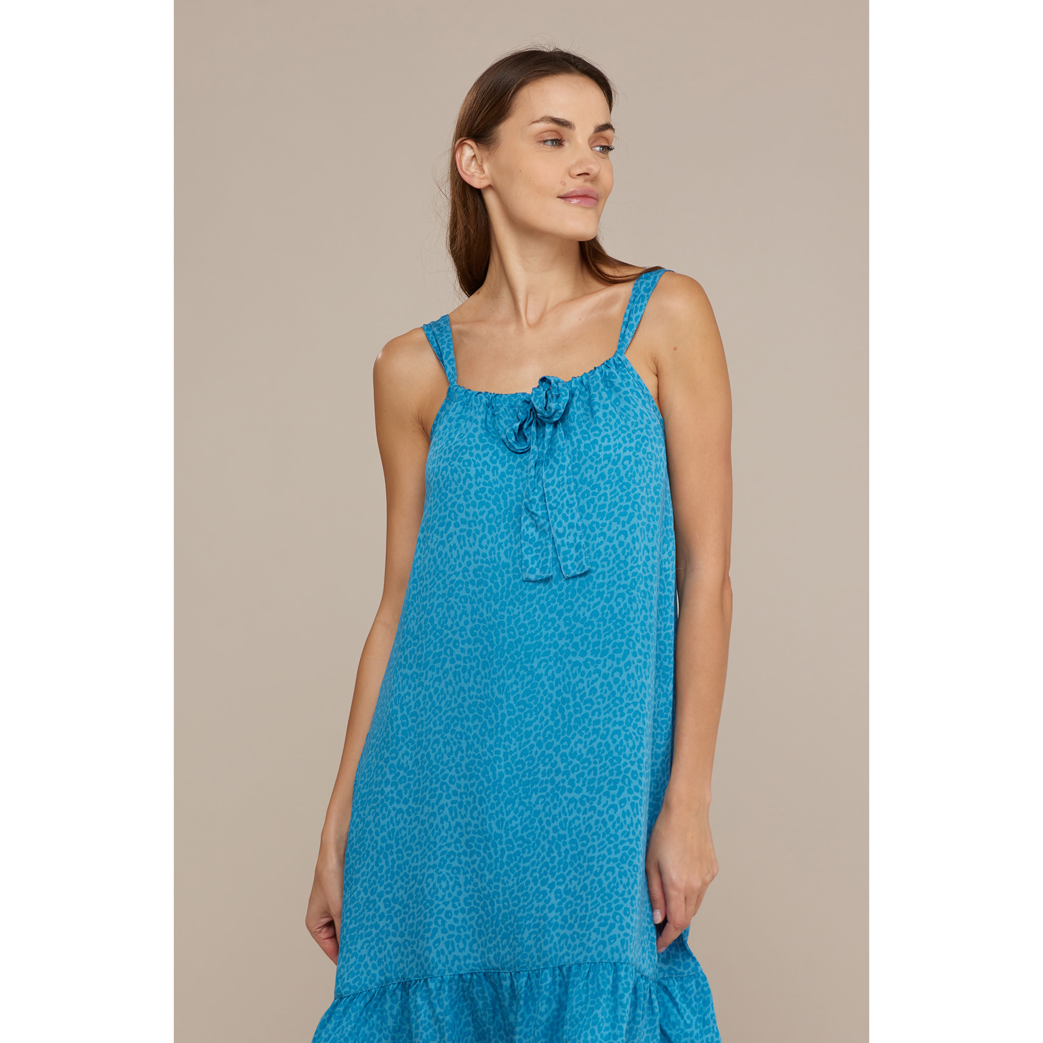 Abitino mare donna viscosa blue macu Noidinotte