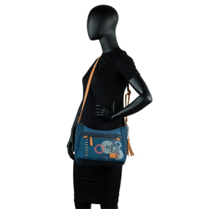 Bolso Bandolera Mujer Sint/Pu Lois Pasadena Azul