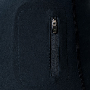 PANTALÓN CORTO DE COMPRESIÓN RUNNING PARA HOMBRE BLUEBALL EN NEGRO.