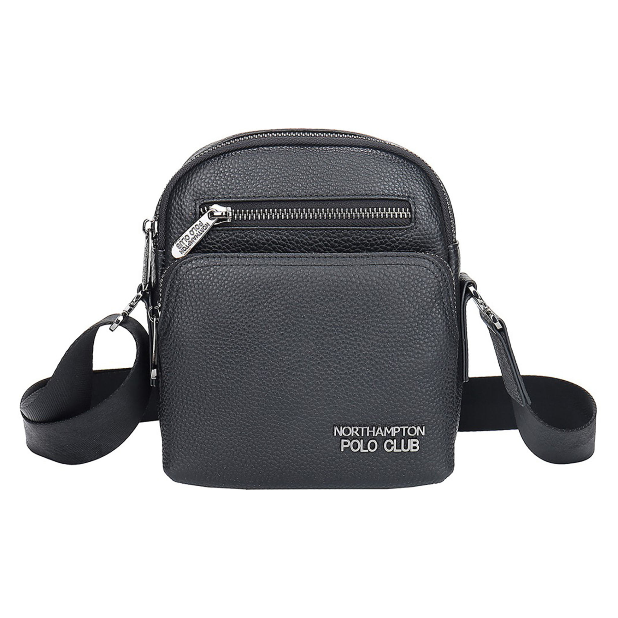 Borsa a tracolla  da uomo In Vera pelle Made in Italy 21x18x9,5 cm