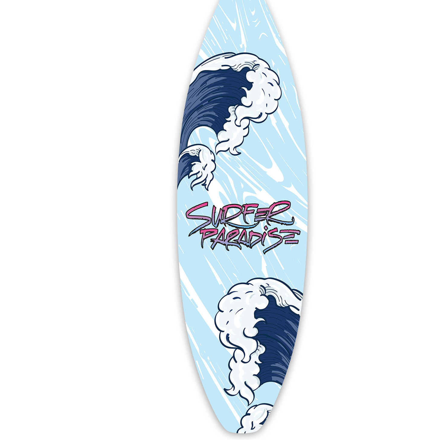 Planche de surf décorative la vague kanagawa Tableau alu Dibond