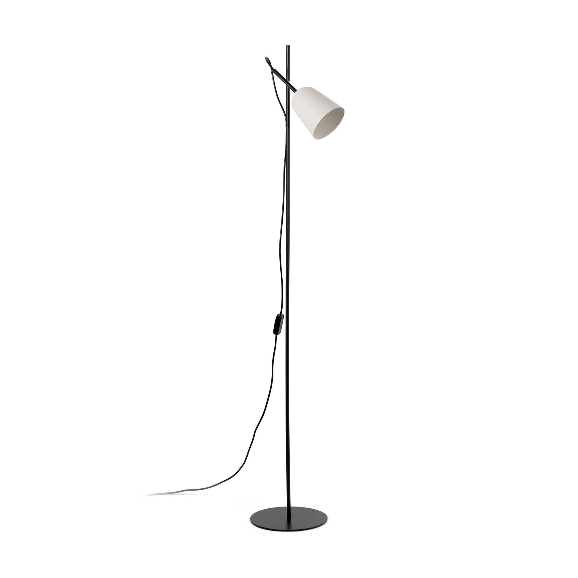 STUDIO Lampadaire blanche