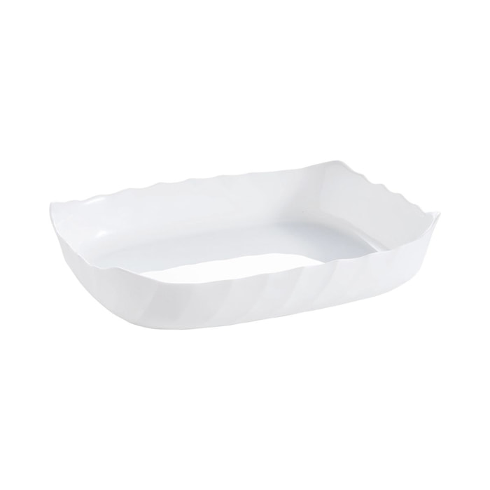 Plat de cuisson blanc 29 x 23 cm Smart Cuisine Trianon - Luminarc