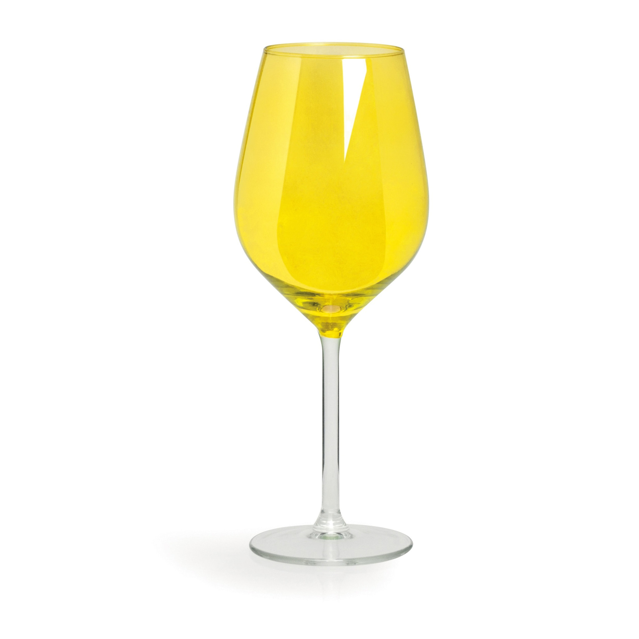 Set de 6 verres à vin Excelsa – Color Wine, Verre Jaune 50 cl