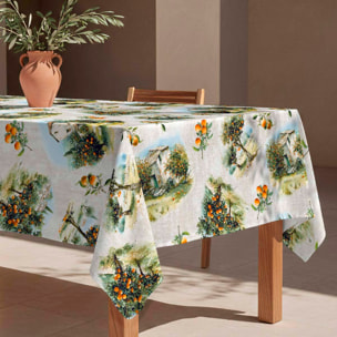 Mantel antimanchas Villaorange - 100% algodón -