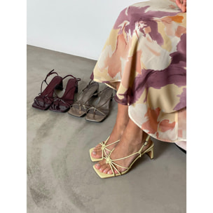 Sandalias de tacón - Merci - 7 cm
