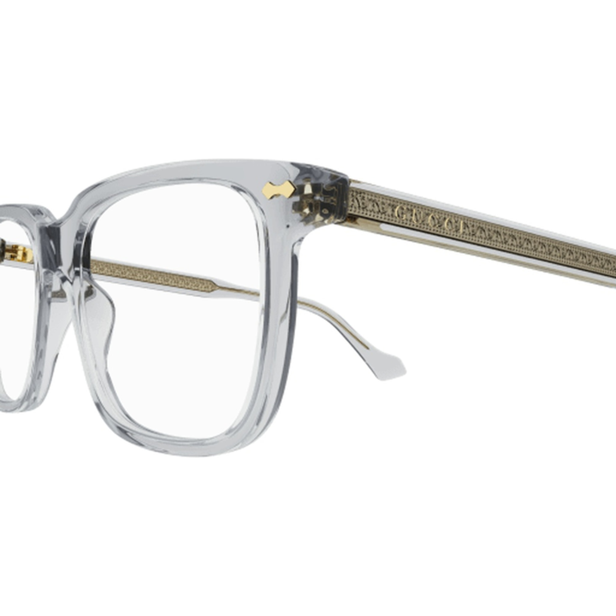 Gafas de Vista Gucci GG0737O-010 de Acetato Hombre 53 mm