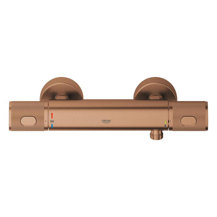 Mitigeur thermostatique Douche - Warm Sunset brossé