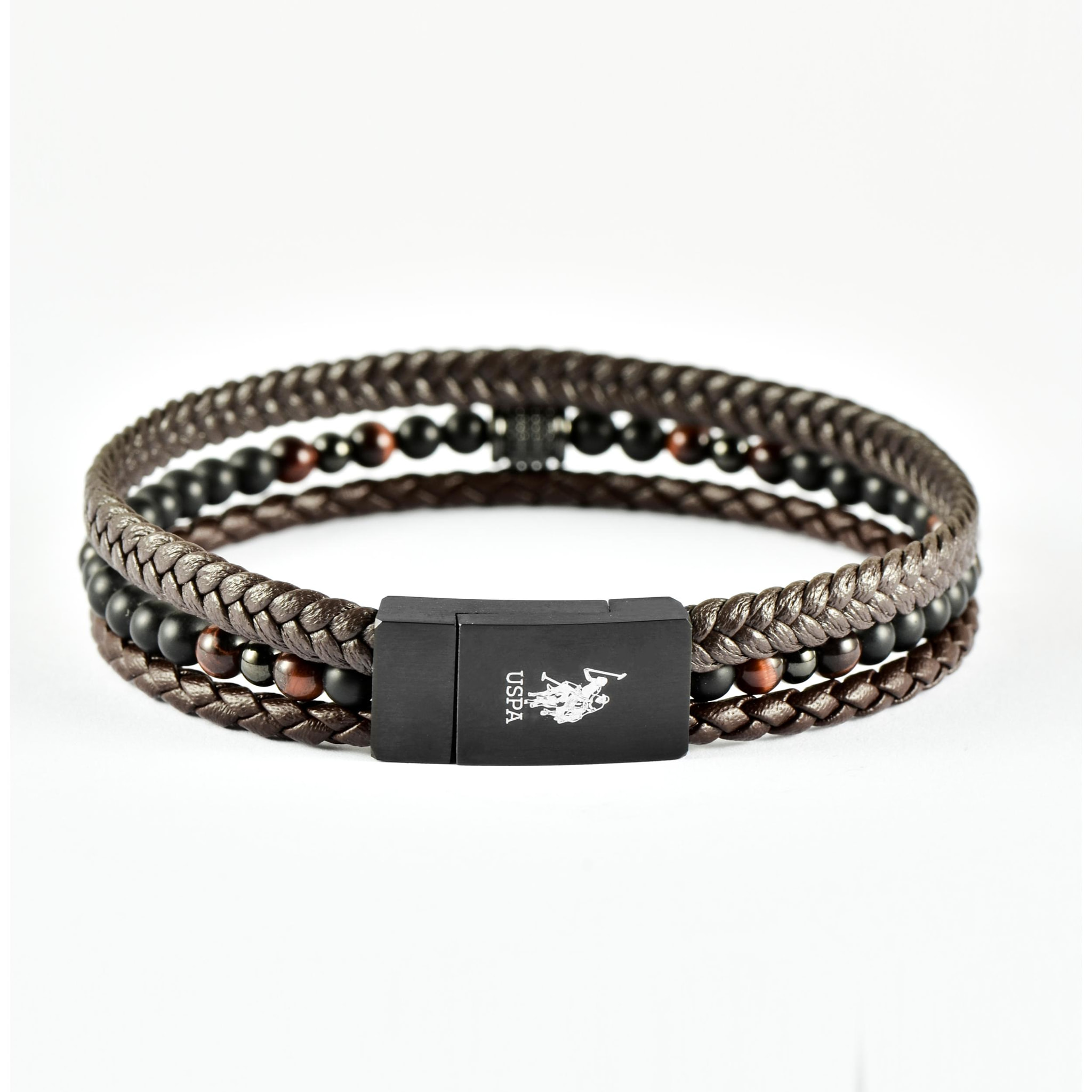 Bracciale U.S. Polo Assn. In pelle