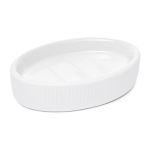 Evolution porte-savon en céramique, blanc (SATDEVO39BI)