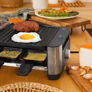 Cecotec Raclette Cheese&Grill 16000 Inox Mixgrill