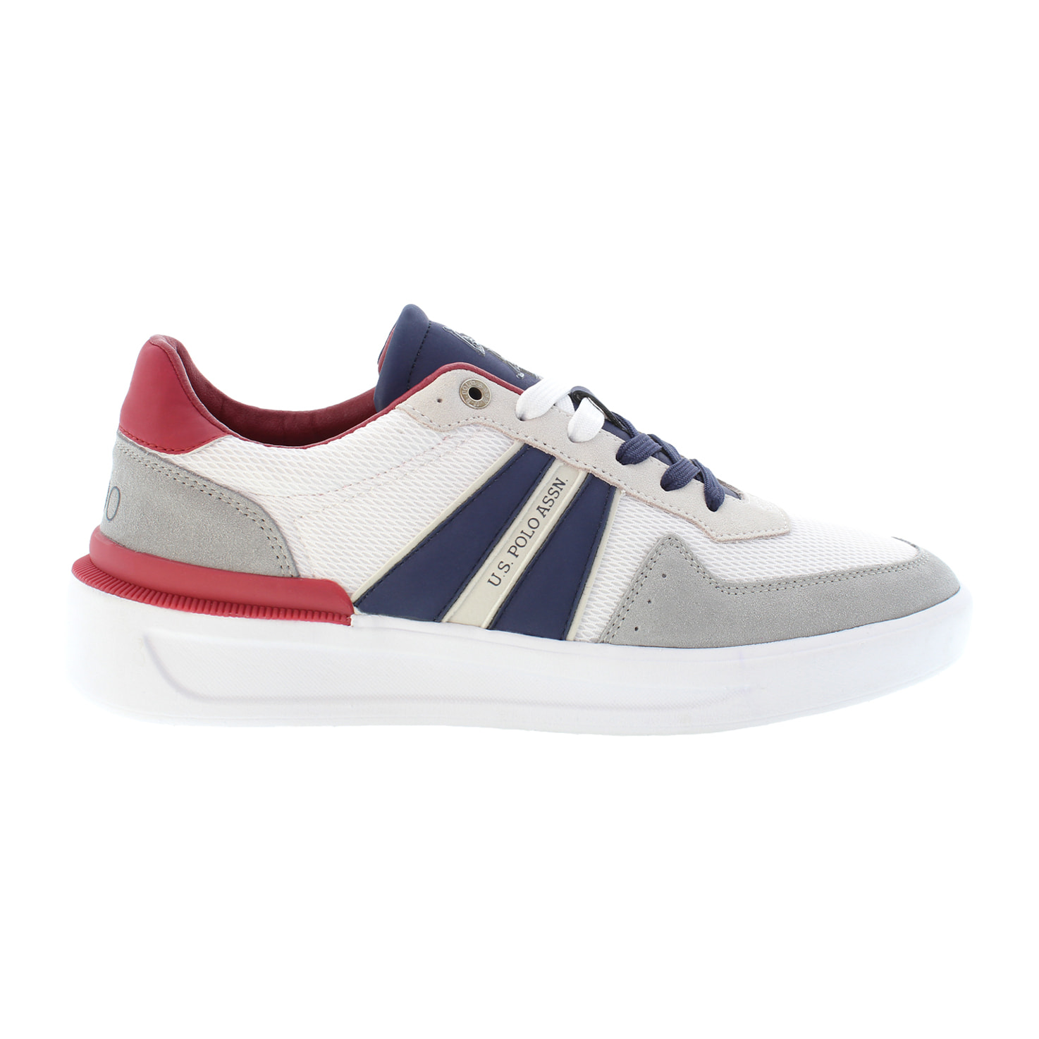 U.S. Polo Assn. - Sneakers NATE001M4MS1 in camoscio per uomo