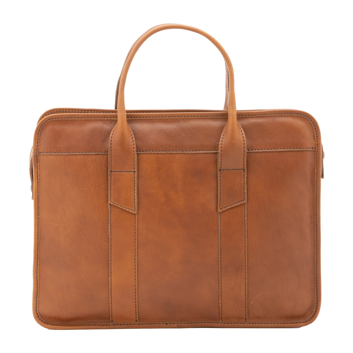 Borsa a mano  unisex In Vera pelle Made in Italy 40x30x8 cm