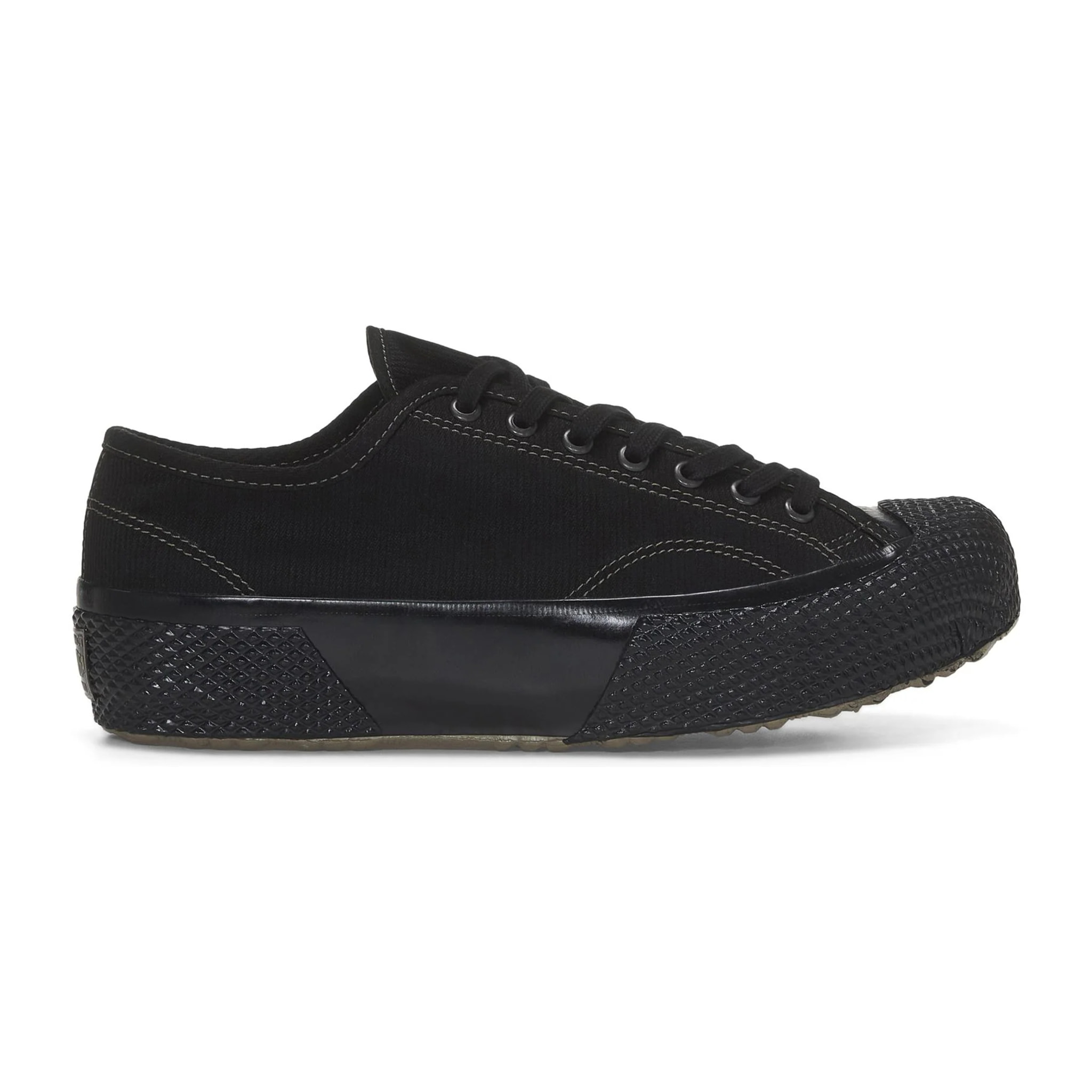 Sneakers Superga Uomo/Donna Nero 2434 MILITARY DECK PIQUE