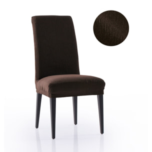 Funda Elástica para silla con RESPALDO pack2 unidades modelo MARCELA