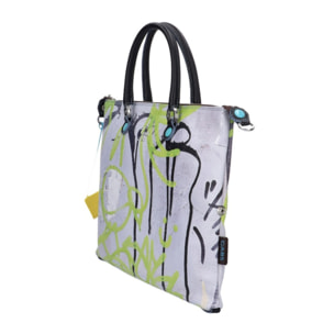 Borsa Donna GABS Grigio G3M PLUS GRAFFITIS0501