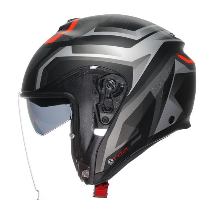 CASCO AGV IRIDES AGV E2206 ZURIGO MATT BLACK/GREY