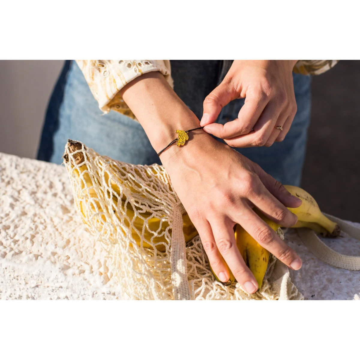 Pulsera Charm "¡Hazlo! Y banana ya veremos"