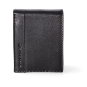 Portafoglio uomo in vera pelle - Modello False - Casual - 12.5 x 10.0 x 2.0 cm