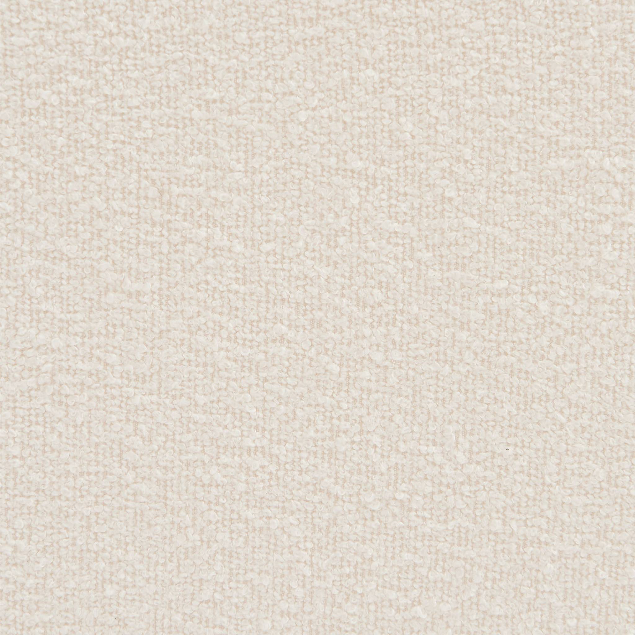 Lot de 3 chauffeuses bouclette texturée blanc 1 place - L 81 x P 99 x H 81cm - Nova