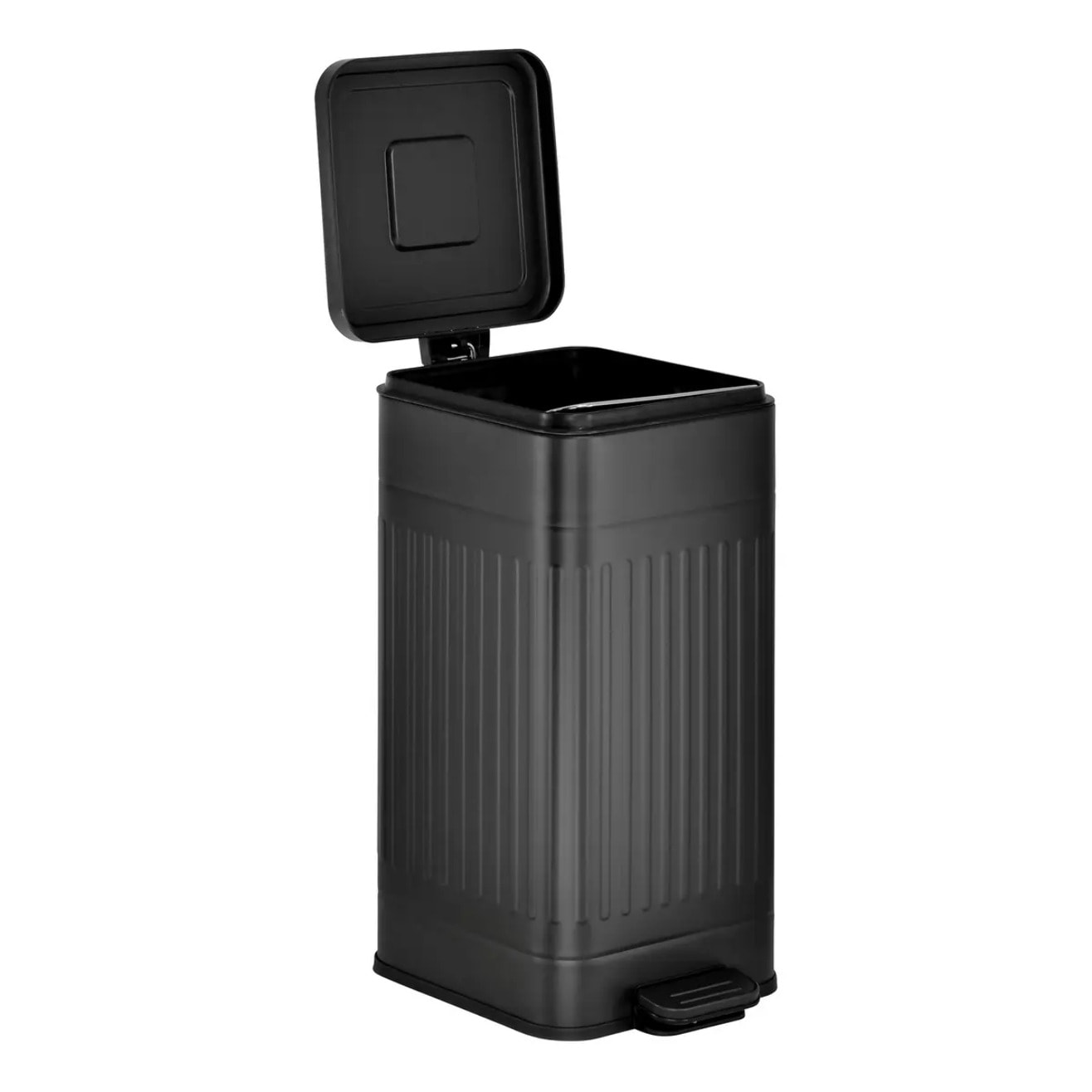 Poubelle Nova avec Pedale 30L Noir 35x27x58 cm
