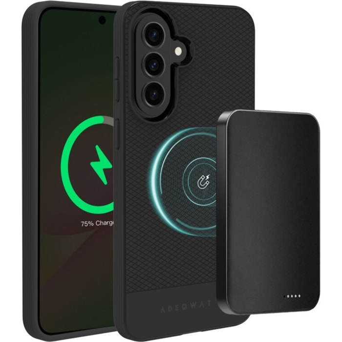 Coque ADEQWAT Samsung Galaxy A57 noire