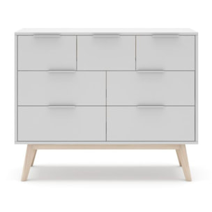 Cómoda Numa Blanco - Oak Soft