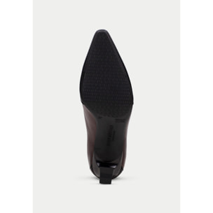 Abotinado Dalia Negro bronce 6,5 cm