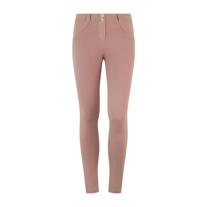 Pantaloni push up WR.UP® skinny cotone organico vita regular