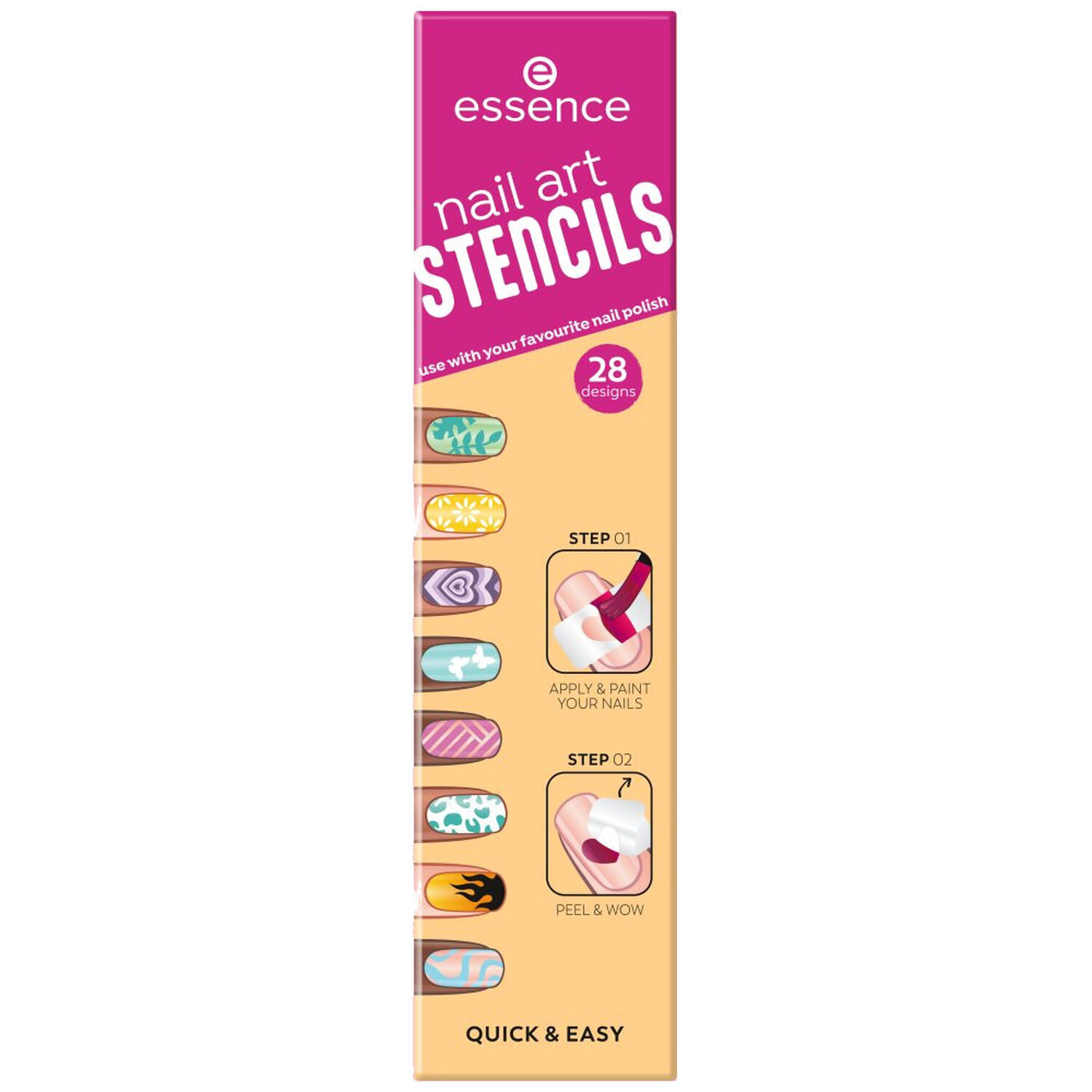 Nail Art Stencils - Stickers pour Ongles