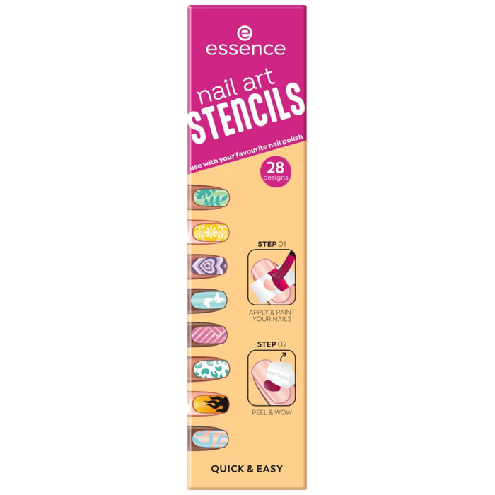 Nail Art Stencils - Stickers pour Ongles