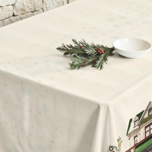 Nappe anti-taches Christmas city 100