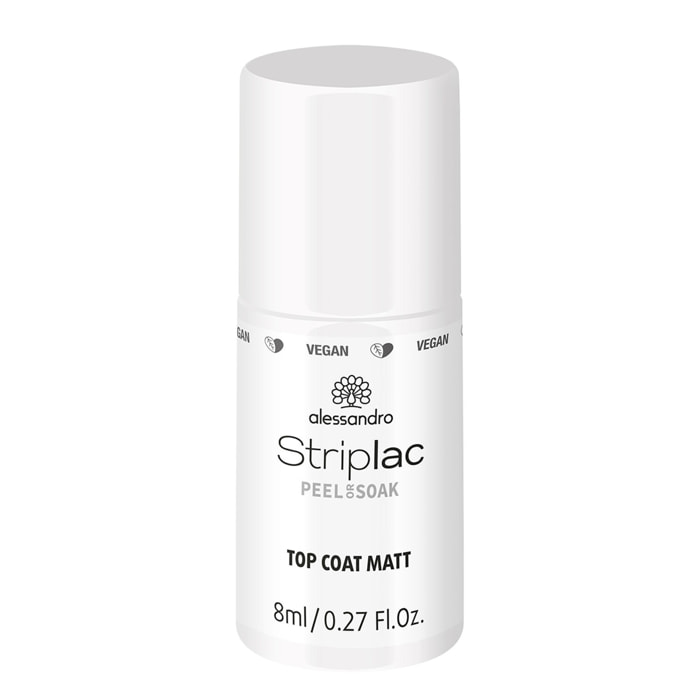 Striplac Peel or Soak - Top Coat Matt  8 ml