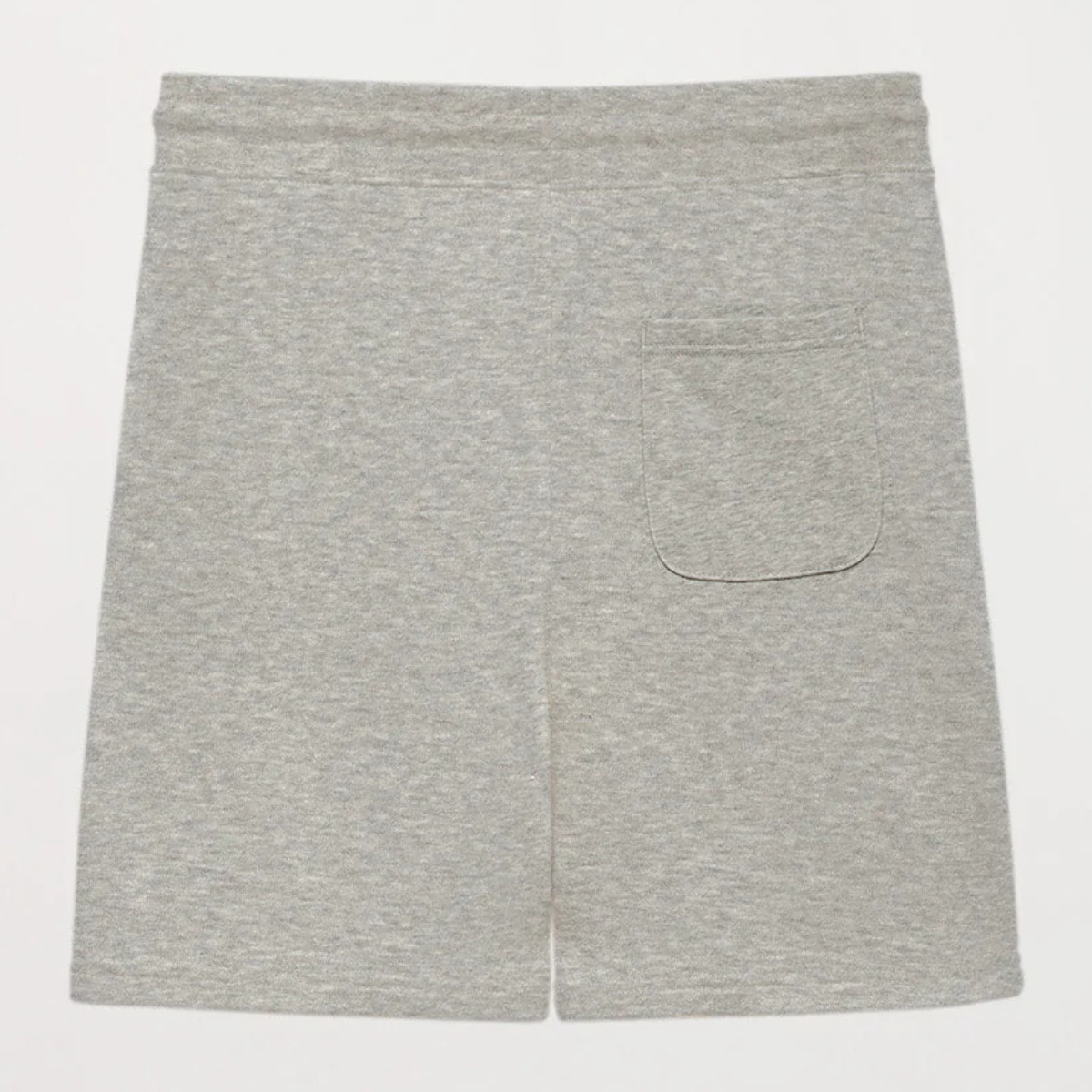 Pantalón corto gris vigoré orgánico Neutrals con logo