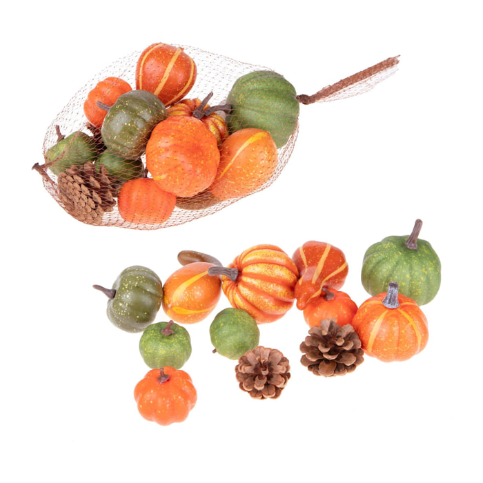 Zucche - Pezzi 4 - 12xH14x12cm - Bianchi Dino SpA