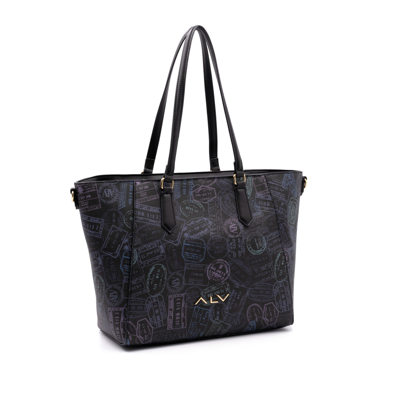 Borsa a spalla  da donna Poliuretano Prodotto alla Moda 44x16x28 cm