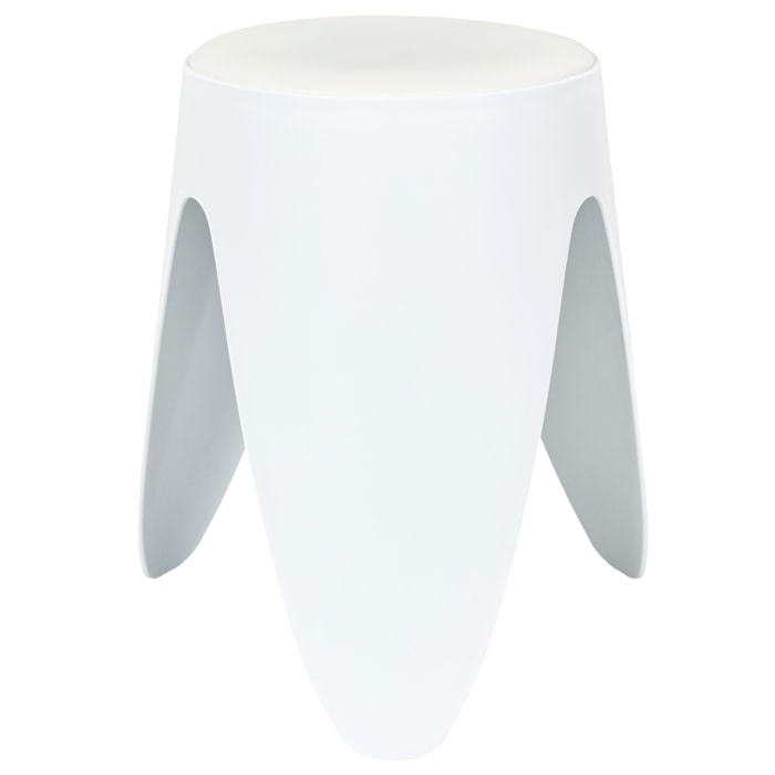 TABOURET EVE BLANC
