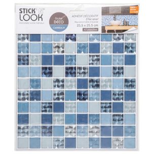 Lot de 2 stickers carrelages eye