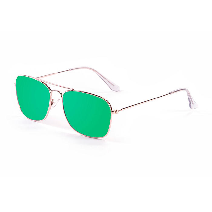Gafas de sol OCEAN BERLIN - Plana dorado con patillas metálicas doradas